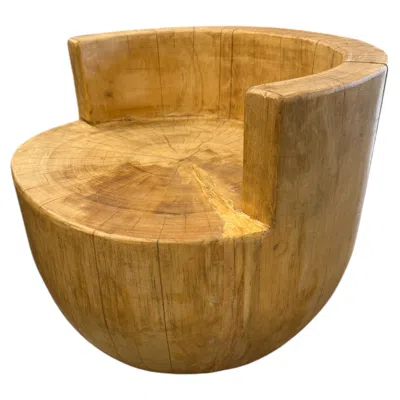 Pre-owned Cappellini Mauro Mori “ronda” Chair For  Milan In Brown