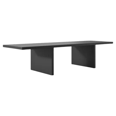 Pre-owned Cappellini Millenium Hope In Black-stained Oak By Claudio Silvestrin For  In Brown