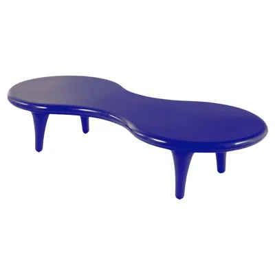 Pre-owned Cappellini Orgone Low Table In Fiberglass By Marc Newson For  In Purple