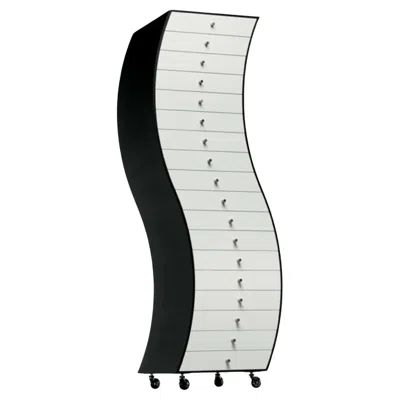 Pre-owned Cappellini Progetti Compiuti Drawers By Shiro Kuramata For  In Brown