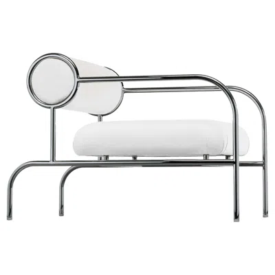 Pre-owned Cappellini Sofa With Arms Armchair In White By Shiro Kuramata For
