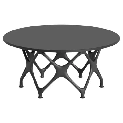Pre-owned Cappellini X Table System Coffee Table In Laminate Top By Hsiang Han Hsu For  In Black
