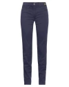 Cappopera Woman Pants Dark Purple Size 28 Cotton, Elastane
