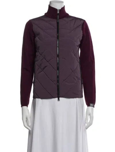 Pre-owned Capranea Down Jacket In Purple