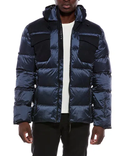 Capranea Gervas Down Coat In Navy