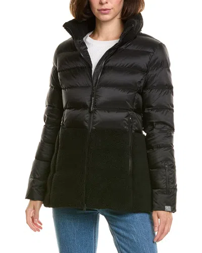 Capranea La Fola Wool-blend Jacket In Black