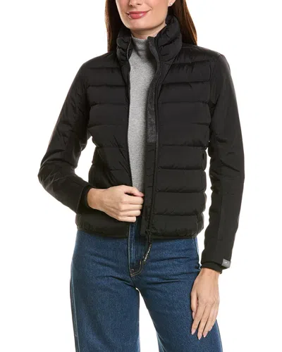 Capranea Lavina Wool-blend Jacket In Black