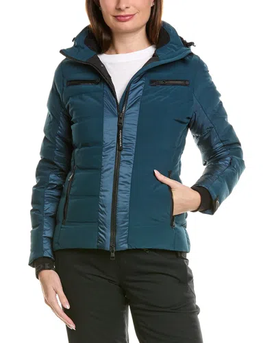 Capranea Vanta Ii Wool-blend Jacket In Blue
