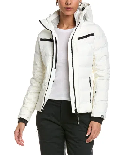 Capranea Vanta Wool-blend Jacket In White