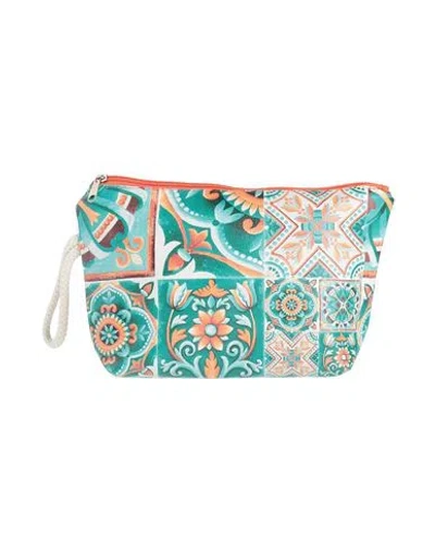 Caprese Woman Handbag Turquoise Size - Polyamide In Blue