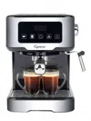 Capresso Cafe Touchscreen Espresso Machine In Black In Silver