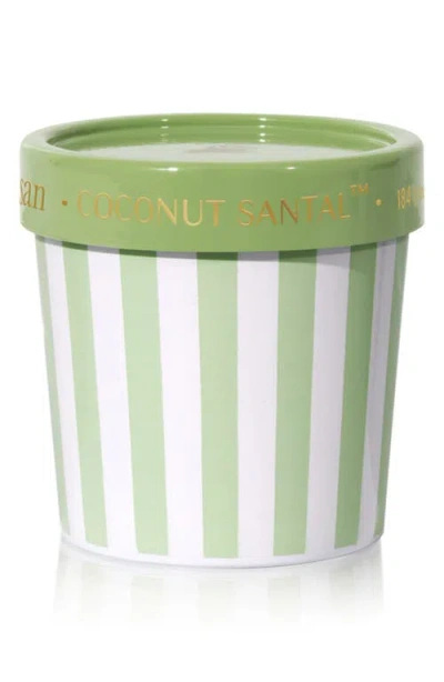Capri Blue Artisan Gelato Cup Candle In Gray