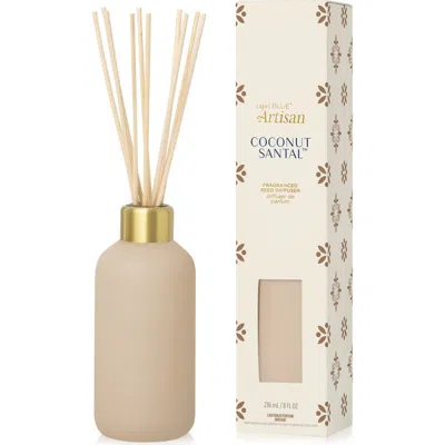 Capri Blue Artisan Havana Vanilla Reed Diffuser In Porcelain