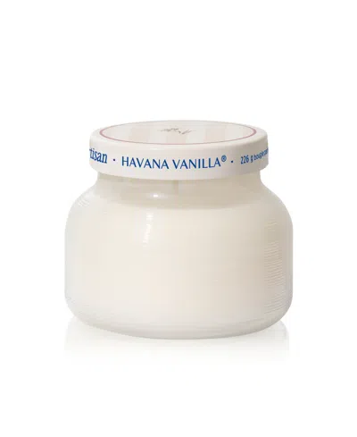 Capri Blue Caffe Capri Havana Vanilla Petite Candle, 8 Oz. In White