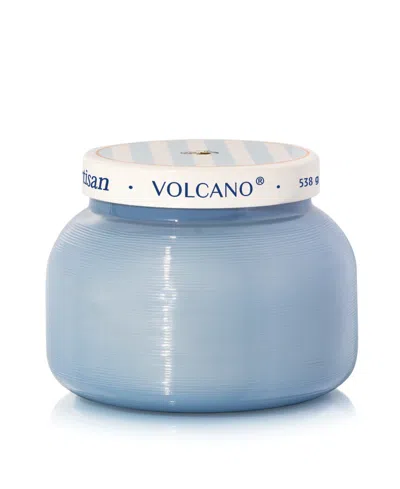 Capri Blue Caffe Capri Volcano Signature Candle, 19 Oz. In Blue