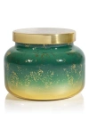Capri Blue Crystal Pine Glimmer Jar Candle In Green