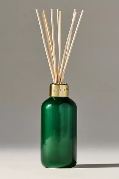 Capri Blue Fir & Firewood Green Glass Diffuser