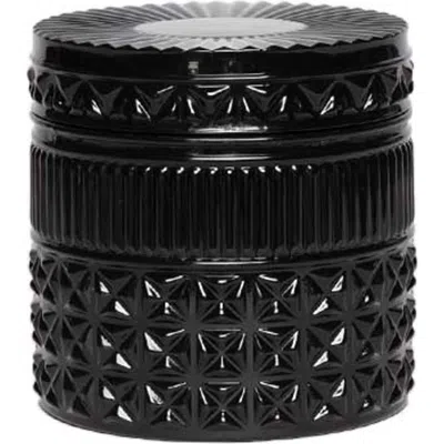 Capri Blue 'gilded Muse Collection' Candle In Black