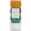 Capri Blue Glimmer Holiday Candles Gift Set In Multi