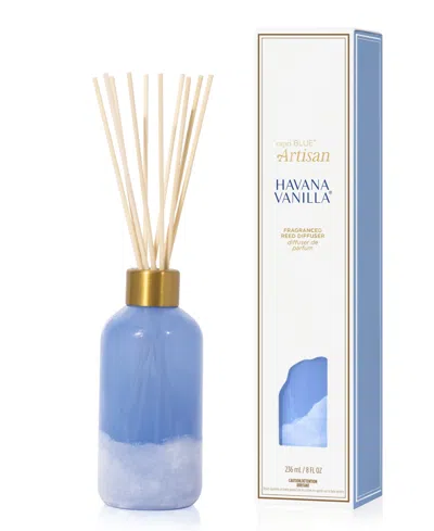 Capri Blue Luce D'amalfi Havana Vanilla Reed Diffuser 8 Oz. In Blue