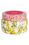 Capri Blue Aloha Orchid Pattern Play Travel Tin Candle In Aloha Orchid