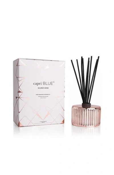Capri Blue Pink Grapefruit & Prosecco Gilded Reed Diffuser