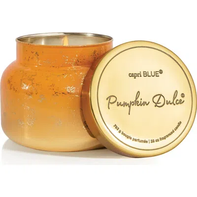 Capri Blue Pumpkin Dulce Oversize Jar Candle In Orange