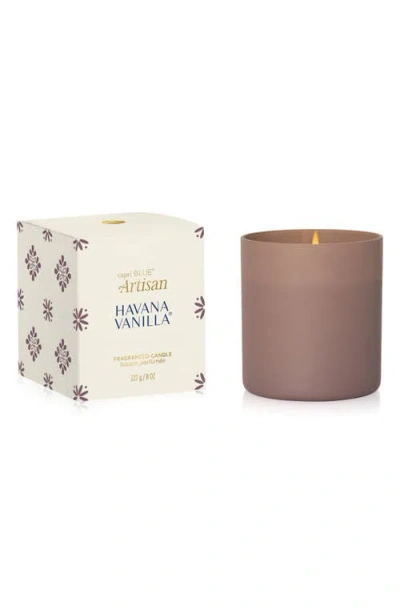 Capri Blue Terrazza Velluto Blue Jean Boxed Tumbler Candle In Mauve