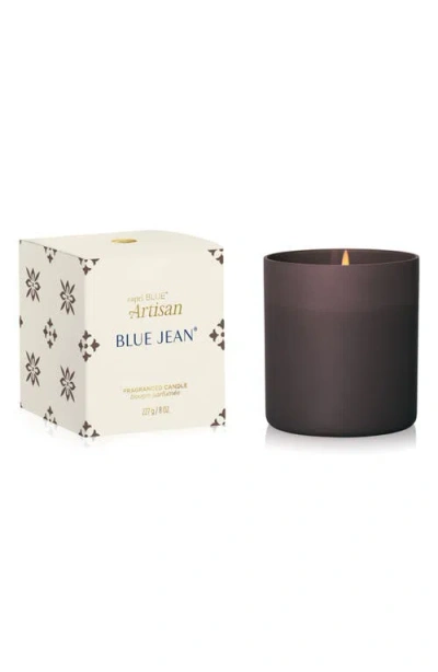 Capri Blue Terrazza Velluto Blue Jean Boxed Tumbler Candle In Mocha