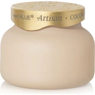 Capri Blue Terrazza Velluto Petite Candle In Porcelain