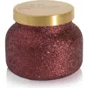 Capri Blue Tinsel & Spice Glam Signature Jar Candle In Brown