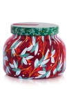 Capri Blue Tinsel & Spice Print Play Signature Jar Candle In Tinsel And Spice