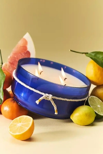 Capri Blue Volcano Glass Bowl Candle In Blue