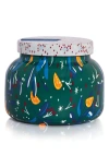 Capri Blue Volcano Glimmer Inverted Jar Candle In Volcano