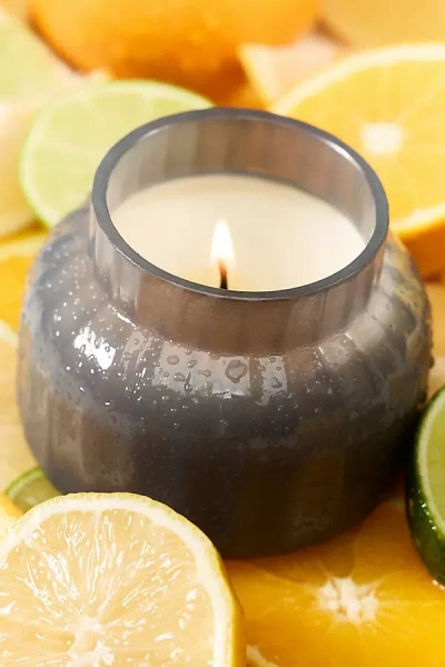 Capri Blue Volcano Gray Glass Jar Candle