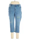 Capri Jeans In Blue
