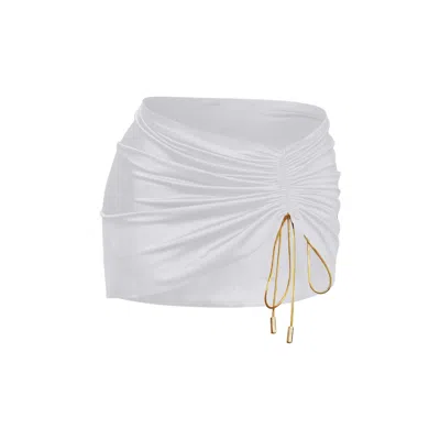 Capri Swim™ Women's Resort Mini Skirt White