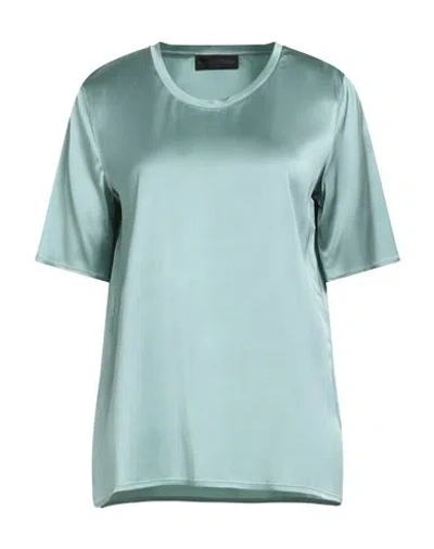 Capricci Di Maglia Woman Top Sage Green Size 6 Viscose, Elastane
