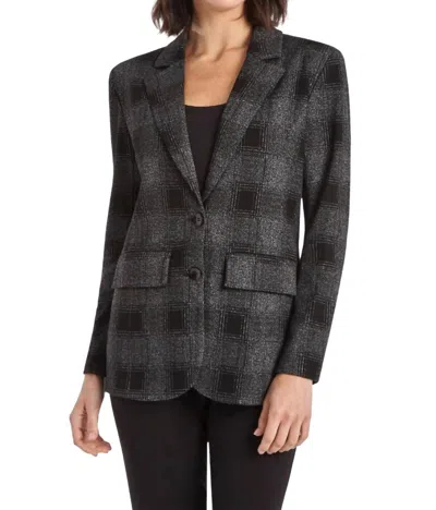 Capsule 121 Buffalo Blazer In Black/grey In Multi