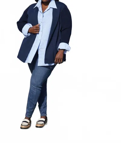 Capsule 121 Columbia Jacket - Plus Size In Navy