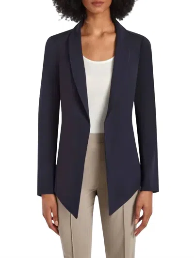 Capsule 121 Hartley Slim Fit Blazer In Navy In Black