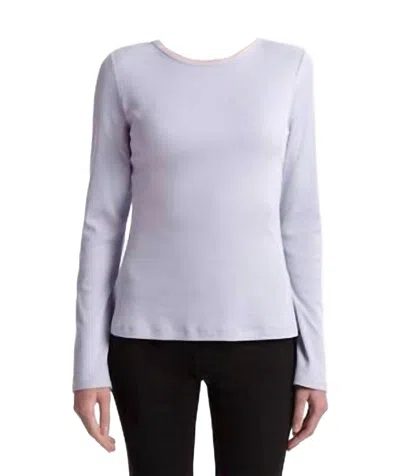 Capsule 121 Mars Top In Baby Hydrangea In Neutral