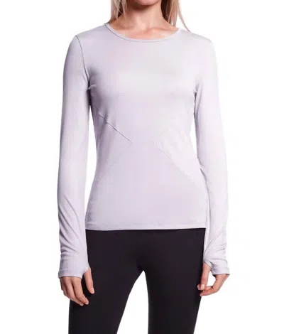 Capsule 121 Newton Top In Dusty Lilac In Blue