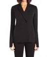 Capsule 121 Lace Lear Blazer In Black In Black