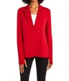 Capsule 121 Streak Blazer In Red In Red