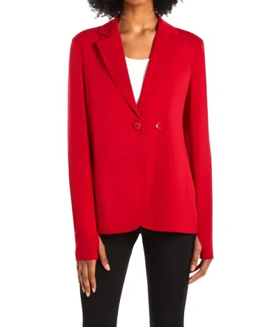 CAPSULE 121 STREAK BLAZER IN RED