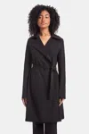 Capsule 121 The Aluda Trench Coat In Black