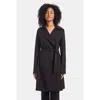 Capsule 121 The Aluda Trench Coat In Black
