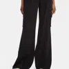 Capsule 121 Women's The Antares Flare-leg Cargo Pants In Black