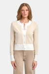 Capsule 121 The Beam Cardigan In Neutral